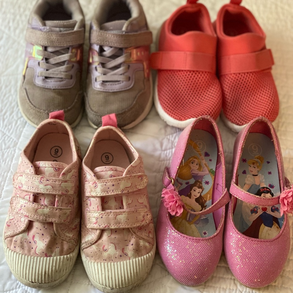 Shoe lot - toddler girl 9